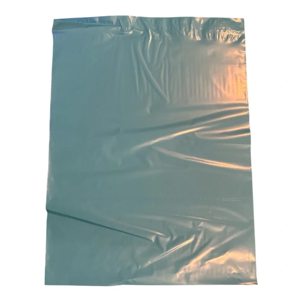 Solid Bright Blue Poly Mailers 14